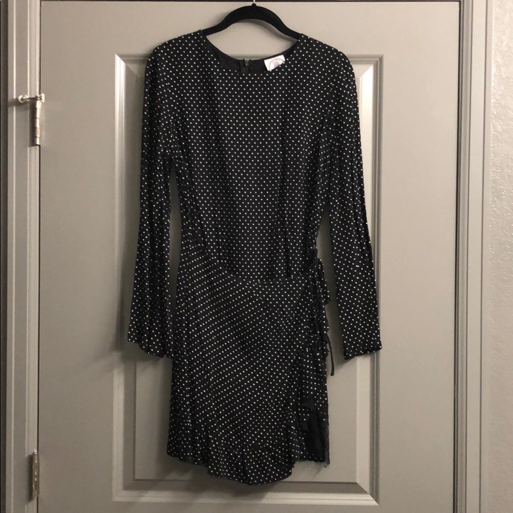 Muche Muchette Polka Dot Wrap Dress